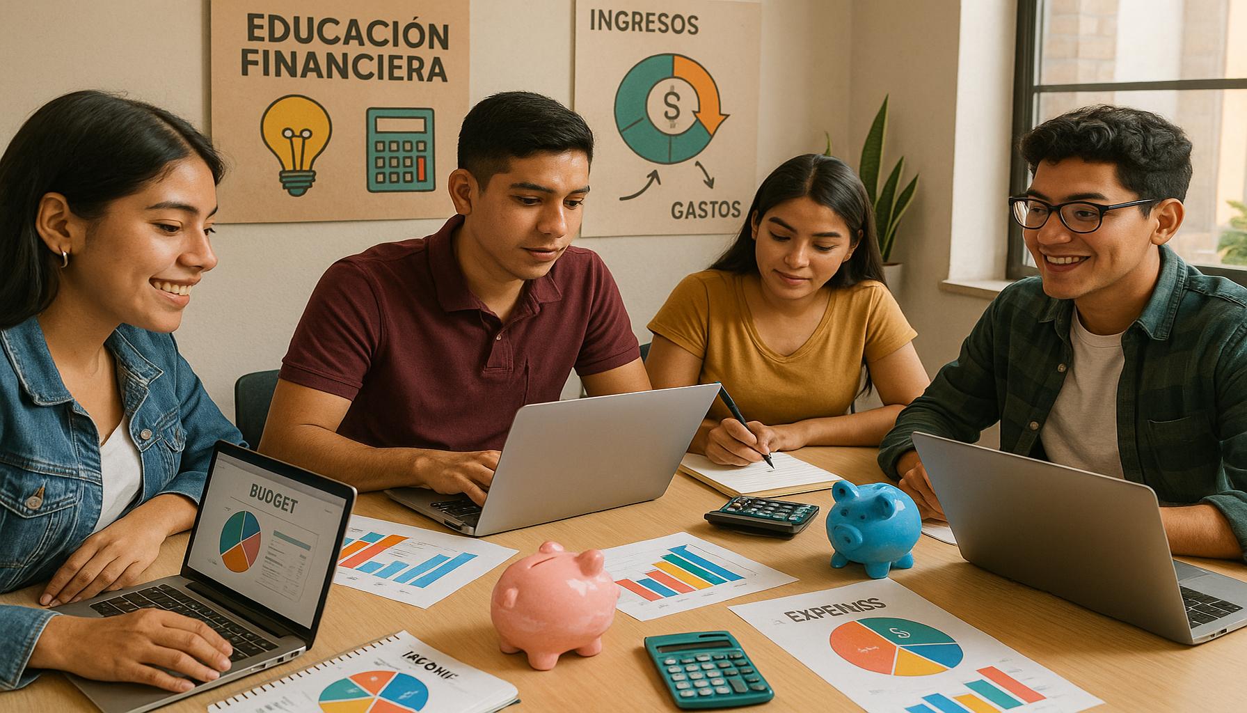 La importancia de la educación financiera en la elaboración de presupuestos para jóvenes en México